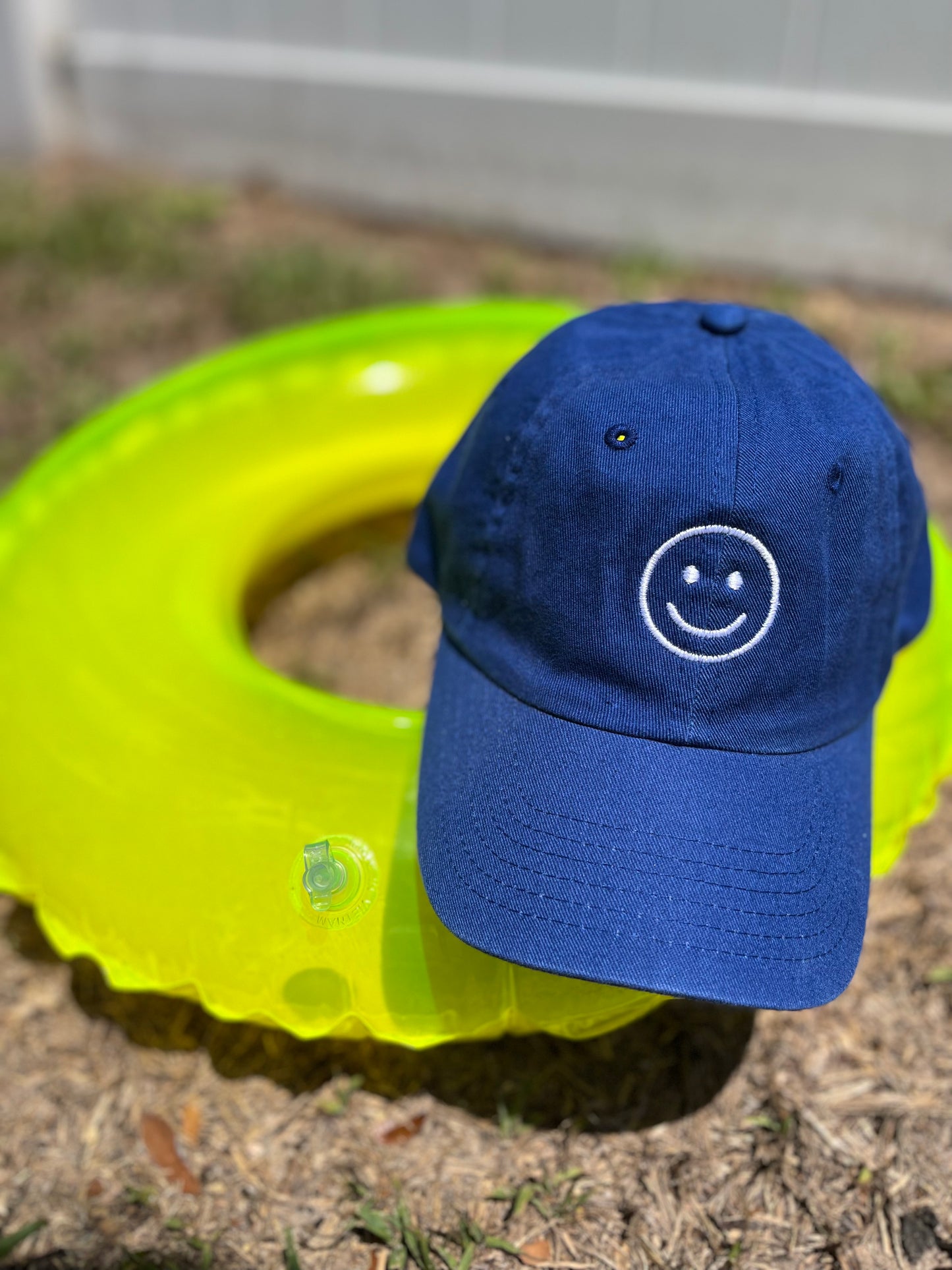 KIDS SMILEY BASEBALL HAT