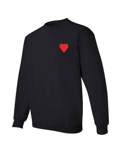 Heart sweatshirt, valentines gift, couples gift, birthday gift