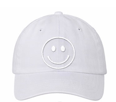 KIDS SMILEY BASEBALL HAT