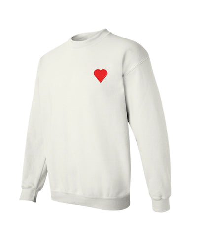Heart sweatshirt, valentines gift, couples gift, birthday gift