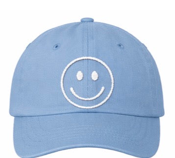 KIDS SMILEY BASEBALL HAT
