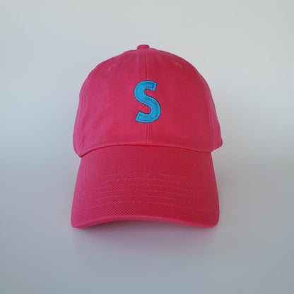 ADULT LETTER BASEBALL HAT SUNNYEMBROIDERYBAE