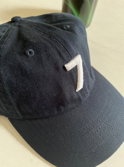 ADULT PUFF NUMBER BASEBALL HAT SUNNYEMBROIDERYBAE