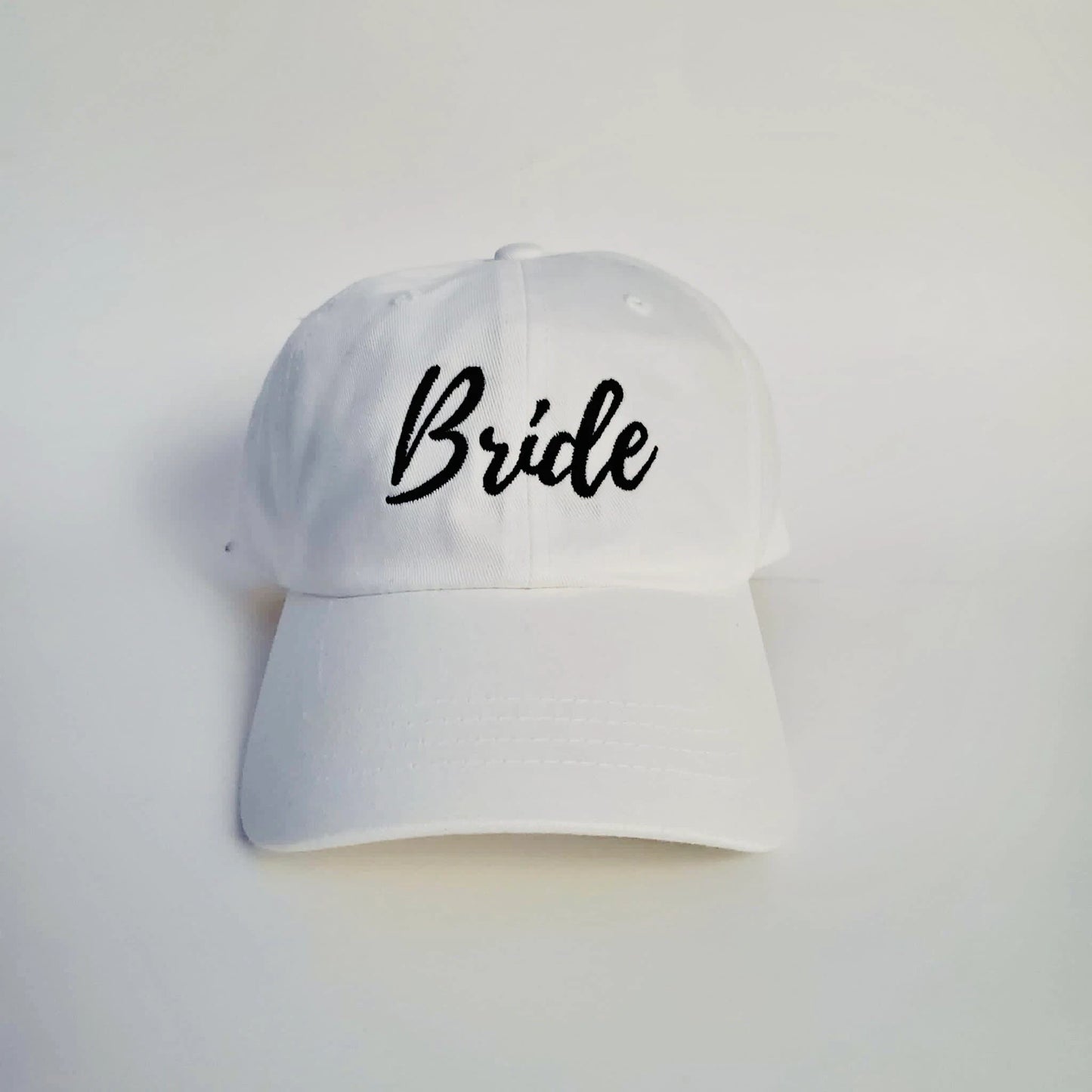 Bride and Babe Hat | Just Married | Wife, | Wedding | Couples | Hubby | Wifey | Party Hat | Bridesmaid | Bachelorette Embroidered Dad Cap