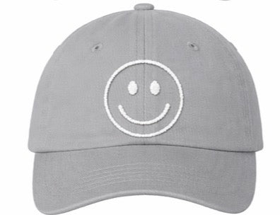 KIDS SMILEY BASEBALL HAT