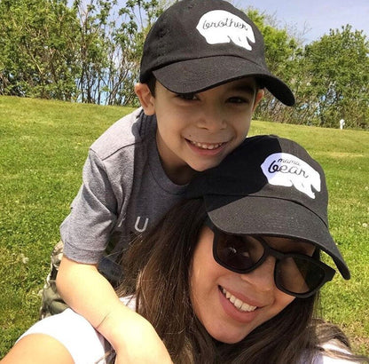 FAMILY BEAR MATCHING HATS SUNNYEMBROIDERYBAE