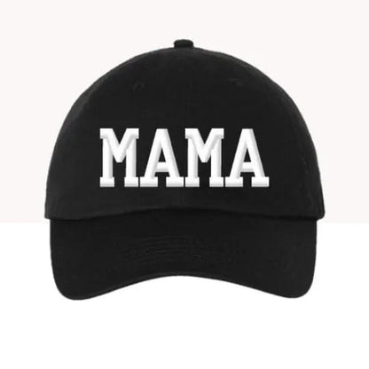MAMA CAMO BASEBALL HAT SUNNYEMBROIDERYBAE