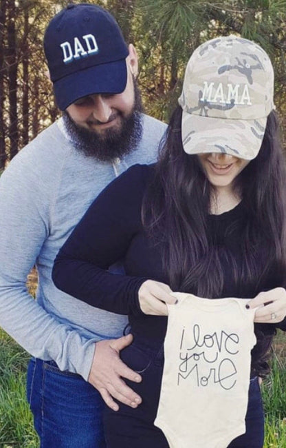 MAMA CAMO BASEBALL HAT SUNNYEMBROIDERYBAE