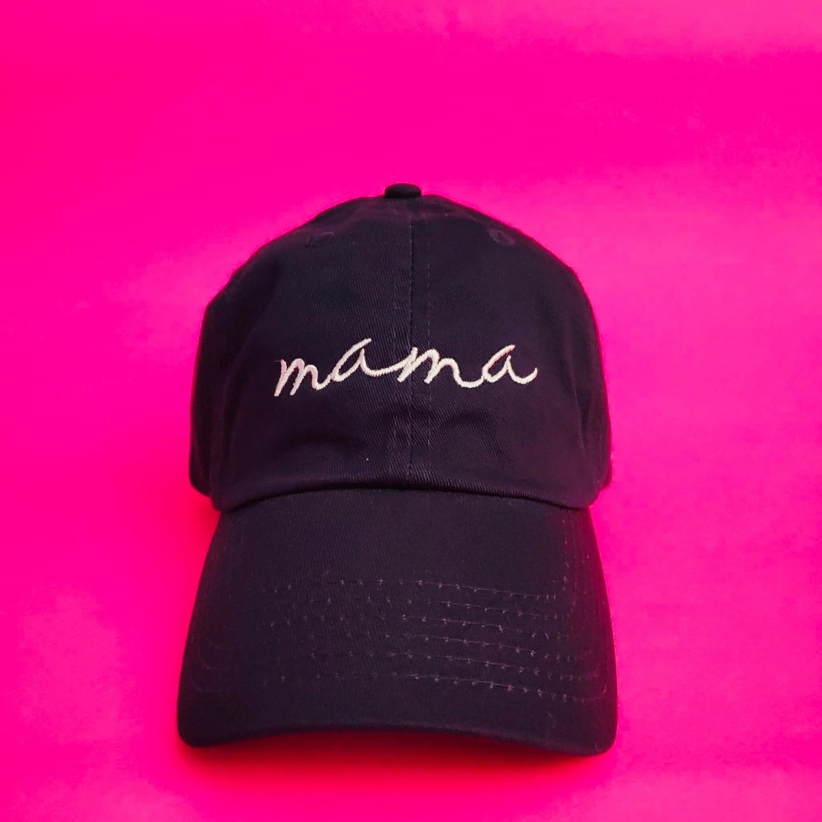 Script M Hat MAMA SCRIPT BASEBALL HAT – SUNNYEMBROIDERYBAE