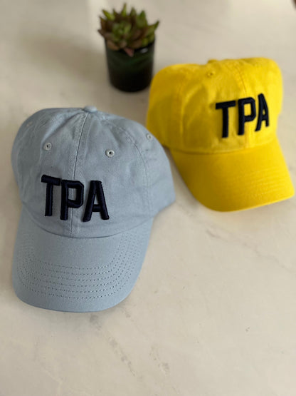 TPA PUFF BASEBALL HAT SUNNYEMBROIDERYBAE