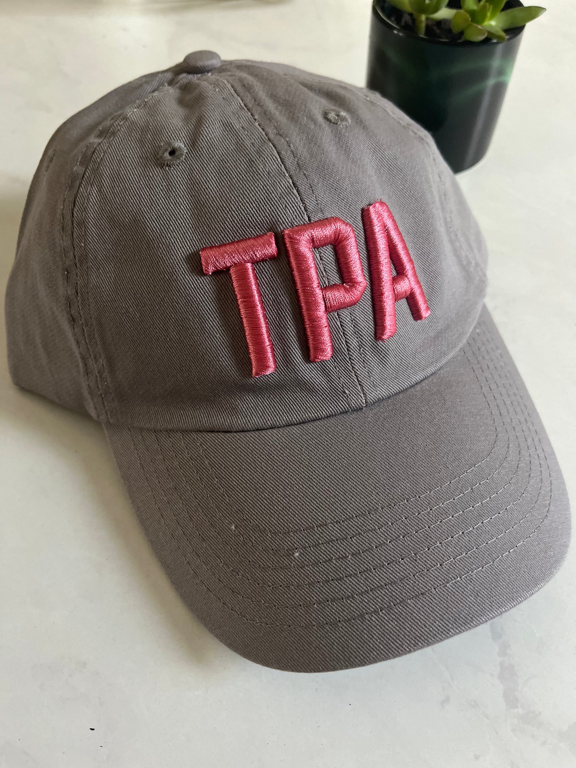 Custom City & Area Code Hat with Name | Personalized Embroidered Cap ...